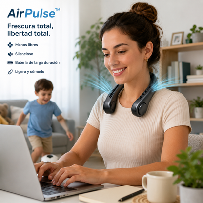 AirPulse™-  Ventilador de cuello pro