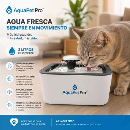 AquaPet Pro™- Fuente de agua para mascotas