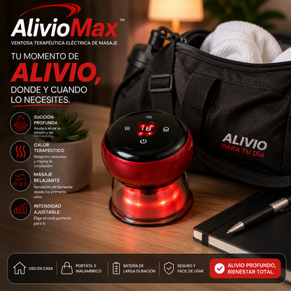 AlivioMax™- Ventosa eléctrica de masaje