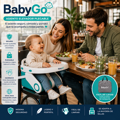 BabyGo™- Asiento de bebe elevador plegable